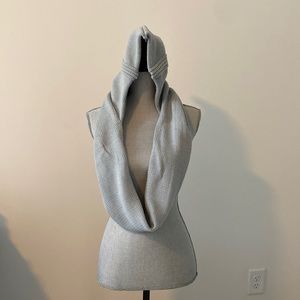 Cute infinity scarf with hood